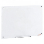Magnetiline klaasist tahvel 90x60x0,4 cm valge, karastatud klaas