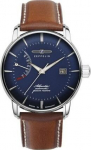 Zeppelin 8462-3 meeste automaatkell, sinine sihverplaat 42 mm