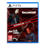Arvutim&auml;ng Halloween ja Ash vs Evil Dead RetroRealms Kaheosaline Esitlus PS5
