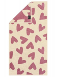 Vannir&auml;tik CAW&Ouml; Heart Beats 6275 marjav&auml;rvi 50x100 cm puuvill