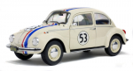 Diecast mudel Solido S1800505 Volkswagen Beetle 1303 Racer 53 Beige 1973 1/18