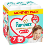 Pampers Premium Care Pants P&uuml;ksm&auml;hkmed, Suurus 7, 84 tk