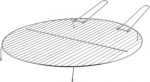 BBQ grillrest Esschert Design FF256 52 cm metallist tulekaussidele