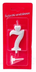 Valge k&uuml;&uuml;nal number 7 - s&uuml;nnip&auml;evaks, juubeliks