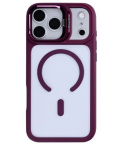 Rixus Classic 03 Telefoni&uuml;mbris MagSafe For iPhone 17 Pro Dark Pink