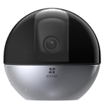 Ezviz E6 CS-E6 Sisesemine Panoraam 5MP 2K Nutikas Wi-Fi / LAN 360 Kaamera MicroSD / &Ouml;&ouml;n&auml;gemine Hall