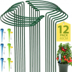 Poolringikujulised metallist taimetoed Kazitoo 40x25 cm 12 tk kastmiss&uuml;steemiga