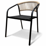 Aiatool Portimao, 53x62x75 cm, must/looduslik