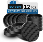 Libisemisvastased &uuml;mmargused m&ouml;&ouml;blikaitsmed 76 mm mustad 12 tk.