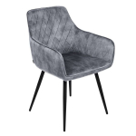 Tugitool Homla Satori, hall, polsterdatud, modernne disain