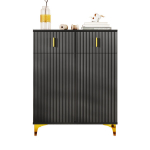 Kummut v&otilde;i kingakapp sahtlite ja reguleeritavate riiulitega