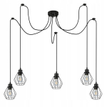 Ripp Led lamp E27 Loft Pa&scaron;jak 5x