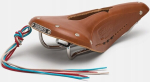 Brooks B17 Carved Laced puidust sadul, naturaalne nahk, mee v&auml;rv