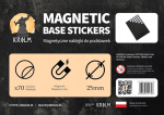 Krolmi magnetkleebised miniatuuridele 25mm (70 tk.)
