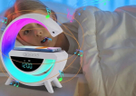 Led Rgb laualamp juhtmevaba laadimise, k&otilde;lari ja raadioga