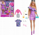 Barbie-nukk 3 stiili ja aksessuaaridega