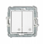 Karlik Mini Double Cross Switch, valge