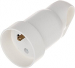 Kaasaskantav k&auml;epidemega 2p+z 16a pistikupesa, valge