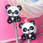 Kudumisn&otilde;elte klambrid, 2pcs Panda