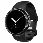 Spigen Thin Fit &uuml;mbris Pixel Watchi jaoks, must pol&uuml;karbonaat