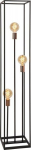 Lucide Arthur laualamp, 3x40w, E27, must/vask