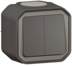 Legrand Plexo topeltl&uuml;liti, antratsiit, Ip55