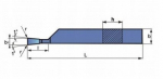 P&ouml;&ouml;rlemisnuga Nnbe 16x16mm karbiidisulamist plaadiga S20/p20