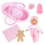 Roosa nukk "first Words Baby" aksessuaaridega