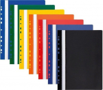 Saksa sideaine A4 Pvc euroforatsiooniga, punane, 1 tk.