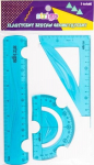 Sinine painduv geomeetriline komplekt Strigo 20 cm