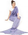 Pehme lilla "mermaid Tail" stiilis tekk