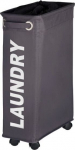 Multifunktsionaalne 43l pesukott, 40x18x60 cm, antratsiit