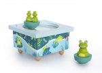 Muusika kast Frog - TROUSSELIER - Roheline - Lastele alates 3. eluaastast