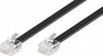Modulaarne lame Rj12 kaabel (6p6c) must 6 m