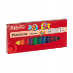 Plastiliin Herlitz 12 v&auml;rvi