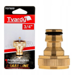 Ega Forester messingist kraani pistik 3/4"