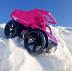 Wader Maximus roosa suur kallur 59cm