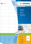 Herma 4608 kleepuvad etiketid, 48,3x25,4mm, 8800 tk.
