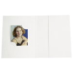 USB pulk Daiber fototaskud 1x100 Passport photograph folders for 3 sizes, valge