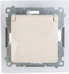 Simon 54 kreem Ip44 pesa kaanega, 16a