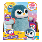 Vahutab interaktiivset pingviini, kes k&otilde;nnib ja liigub