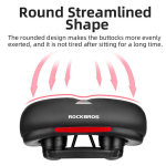 Rockbros Aq-6090b rattasadul helkuriga, must ja sinine