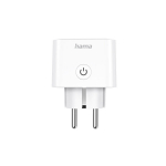 Hama nutipistik Smart WiFi Socket, Matter, 3,680W, valge