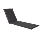 Lamamistooli padi Home4You Summer, 55x190 cm, must