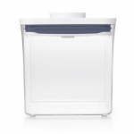 Suur madal ruudukujuline toidu s&auml;ilitusn&otilde;u 2,6 l OXO Good Grips POP