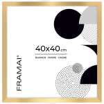 Kuldne fotoraam HEN Z 40x40 cm