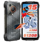 Telefon Blackview BL7000 - 5G - 24GB RAM - 512GB ROM - 6.78'' 120Hz - IP68 veekindel - &ouml;&ouml;n&auml;gemine - Android 15 - NFC - GPS - Must