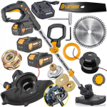 Akutoitel trimmer Majster Pro MP1417, 2 akuga