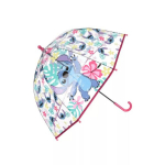 Laste l&auml;bipaistev vihmavari Disney Lilo and Stitch, l&auml;bim&otilde;&otilde;t 72 cm