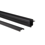 MasterLED 48V sissepaigaldatav magnetliist Luxo 1786, must
